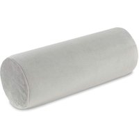 Zylindrisches Kissen zum Schlaf, das gepolstert und mit Polychon -Anti -schwebender Polyester bedeckt ist - Grey - Grey von FABOTEX