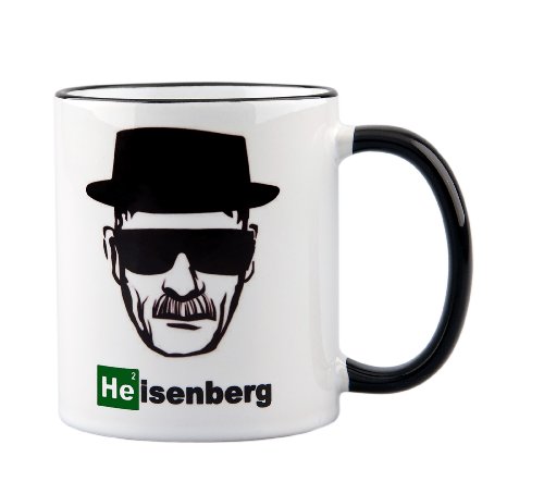 Tasse Heisenberg - Walter White - Los Pollos Hermanos - Breaking Bad Geschenk - Bild mit Hut von geschenke-fabrik.de