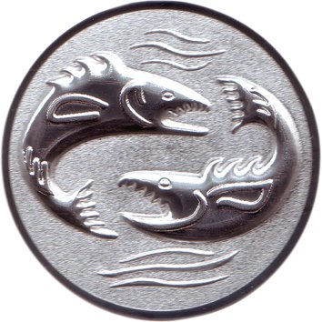 Pokal Emblem Angeln 3D - 50 mm/silber Pokal Emblem Angeln 3D - 50 mm/silber von FABRIKSTORES GmbH