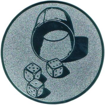 Pokal Emblem Biathlon - 25 mm/silber Pokal Emblem Biathlon - 25 mm/silber von FABRIKSTORES GmbH