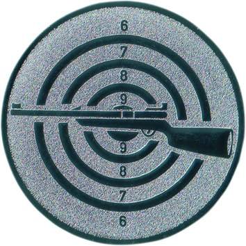 Pokal Emblem Gewehr - 25 mm/silber Pokal Emblem Gewehr - 25 mm/silber von FABRIKSTORES GmbH