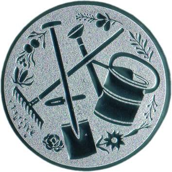 Pokal Emblem Kleingarten - 50 mm/silber Pokal Emblem Kleingarten - 50 mm/silber von FABRIKSTORES GmbH