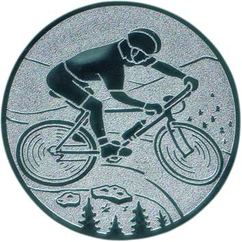 Pokal Emblem Mountainbike - 25 mm/silber Pokal Emblem Mountainbike - 25 mm/silber von FABRIKSTORES GmbH