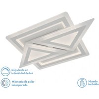 169w Deckenleuchte 3000k, 4000k, 6500k White Atria 5x74x48Cm 22815 Lm Dimmbar, Memory und Fernbedienung c brand Fabrilamp von FABRILAMP