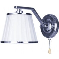 Akunadecor - Trebol Wandleuchte 1xe14 Chrom Weißer Schirm 15x25x15,5cm von FABRILAMP