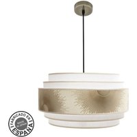Abrila akunadecor Pendelleuchte 3 Lichter Nepal Gold 50 Cm von FABRILAMP