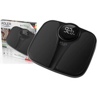 AD 8172 schwarze Personenwaage - 180kg AD 8172 schwarze Personenwaage - 180kg von FABRILAMP