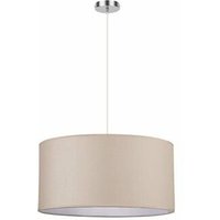 Chanza Pendelleuchte 3xe27 Chrom/beige Regx50x50 cm von FABRILAMP