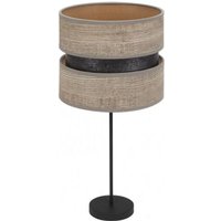 Colet hohe Tischleuchte 1xe27 schwarz/holzgrau 61x30x30 cm Colet hohe Tischleuchte 1xe27 schwarz/holzgrau 61x30x30 cm von FABRILAMP