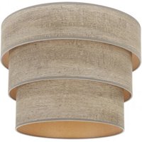 Dreifach-Pendelleuchte smile e27 grau Holz 40dx20dx26h von FABRILAMP
