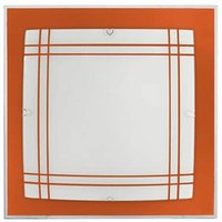 Fab 043083204 Amet Orange Deckenleuchte 2xe27 (32x32x6) von FABRILAMP