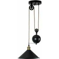 Fabrilamp - fab 132691009 Triguero Pendelleuchte 1xe27 Schwarz Regx29,5d von FABRILAMP