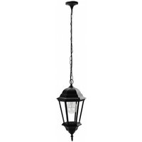 Fab 149791009 Aluminium Outdoor Pendelleuchte Regulus 1xe27 Schwarz Regx23x23 Cm Ip44 von FABRILAMP