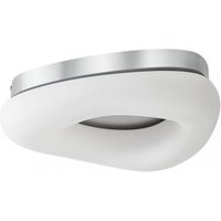 Fabrilamp - paris pq deckenleuchte 25w 3000-4000-6500k weiss/silber 2125 lm 9x34x27 cm mit fernbedienung, speicher und dimmer von FABRILAMP
