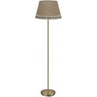 Fabrilamp - Fuß ada Leder Lounge Stuhl mit Lampenschirm arena von FABRILAMP