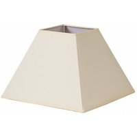 Fabrilamp - Lampenschirm Piramide Mezzo E27 beige 45dx20dx32h Popelin-Stoff von FABRILAMP