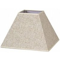 Lampenschirm Piramide Tenorio E27 Leinen beige 35dx15dx25h von FABRILAMP