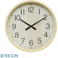 Fabrilamp - Uhr de Wanduhr manilva Buche 55x55x4 cm Kontinuierliche Bewegung Fabrilamp - Uhr de Wanduhr manilva Buche 55x55x4 cm Kontinuierliche Bewegung von FABRILAMP