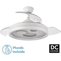 Fabrilamp - Ventilator Dc Turia 72w 6120lm White 3 Asp.folding 32/47x50/107d. 3 Farben / Erdbeben / Memory Timer Fabrilamp - Ventilator Dc Turia 72w 6120lm White 3 Asp.folding 32/47x50/107d. 3 Farben / Erdbeben / Memory Timer von FABRILAMP