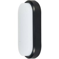 Fabrilamp Wandleuchte de outdoor de 12w Modell Yucatan Oval Ip65 Schwarz von SENKO