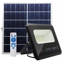 Fab 147280409 Malachite Solarprojektor 40w 6500k Schwarz 3600lm (20,5x23x6) (35x23,5x2) cm Fernbedienung und Kabel 5m von FABRILAMP