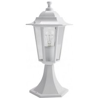 Fabrilamp - auriga1xe27 white 38x19x19x19 cm ip44 Aluminium-Wandleuchte für den Außenbereich auriga1xe27 white 38x19x19 cm ip44 von FABRILAMP