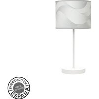 Fashion Tischlampe 1xe14 weiß/grau Welle 42x17x17cm Fashion Tischlampe 1xe14 weiß/grau Welle 42x17x17cm von FABRILAMP
