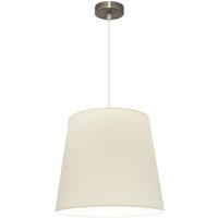 Hängeleuchte Maldivas 1xe27 Leder/Beige Reg.40d de Fabrilamp von FABRILAMP