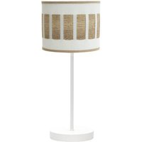 Ivanna tischlampe 1xe14 weiss/weiss-weiss holz 43x17x17 cm Ivanna tischlampe 1xe14 weiss/weiss-weiss holz 43x17x17 cm von FABRILAMP