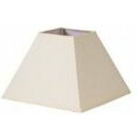 Lampenschirm Piramide Mezzo E27 beige 17dx8dx13h Popelin-Stoff von FABRILAMP