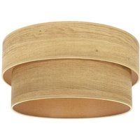 Lampenschirm stehleuchte schirm wohnzimmer smile e27 helles holz 40dx35dx21h von FABRILAMP