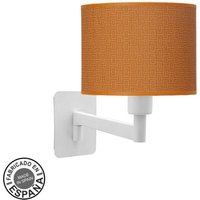Wandleuchte modisch 1xe14 weiß/orange 26x17x28 cm von FABRILAMP