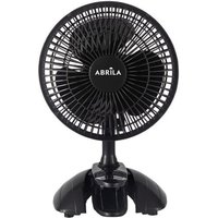 Fabrilamp - nervion black 2speed 20w 2in1 30x20x16cm black overm.fan w/clamp 30x20x16cm von FABRILAMP