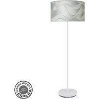 FABRILAMP Stehleuchte de Stehleuchte Moda 1xe27 Weiß/ola Grau von FABRILAMP