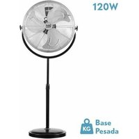 Trascias Standventilator 120 w Schwarz Regx55x55cm Einstellbar von FABRILAMP