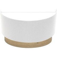 Wandleuchte tatiana 1xe27 weiß-licht holz 17x30x15 cm von FABRILAMP