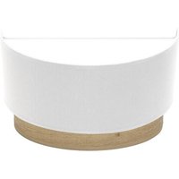 Wandleuchte tatiana 1xe27 weiß-licht holz 17x30x15 cm von FABRILAMP
