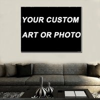 1 Stück Benutzerdefinierte Leinwand Druck Wandkunst | Personalisierte Geschenke Customized Gerahmt Persönliche Foto von FABTASTICO