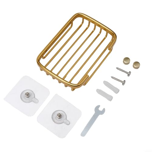 ("Soap Holder":"Seifen Halter") ("For Bathroom":"Für Badezimmer") (Gold) von FABULETTA