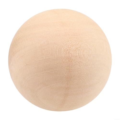 1 Holzkugel Bastelkugeln Aus Naturholz DIY Handwerkskunst Glatte Holzkugeln (40mm) von FABULETTA