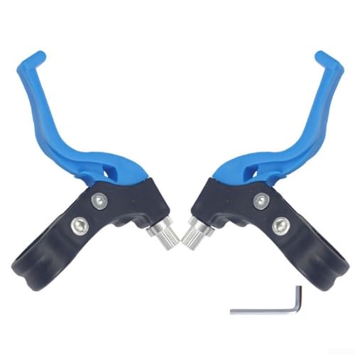 1 Paar Fahrradbremshebel Fahrrad Zubehör Verbesserte Sicherheit (blue) von FABULETTA