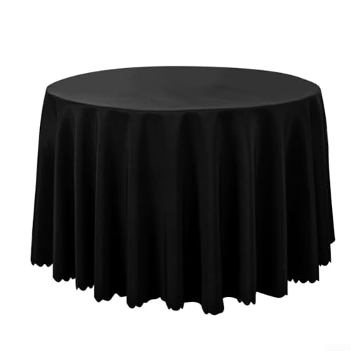 1 Tischdecke Hochzeit Party Tischdecke Bankett Bankett Tischdecke (black) von FABULETTA