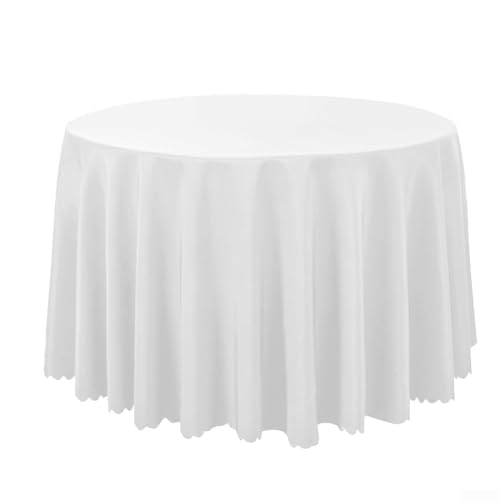 1 Tischdecke Hochzeit Party Tischdecke Bankett Bankett Tischdecke (white) von FABULETTA