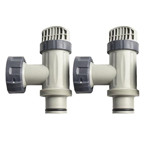 2 stücke Ersatz Für Intex 10747 Große Pool Kolben Ventil Montage Filter Pumpe, Schwimmbad Plungerventil Ersatzteile Set mit O-Ring Dichtungen für Filterpumpen 1500-4000 GPH von FABULETTA