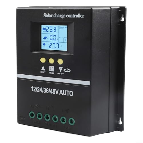 200A MPPT Solar Laderegler Mit LCD Display Für 12V/24V/36V/48V Akkusystem Dual USB Anschlüsse Und Temperaturschutz von FABULETTA