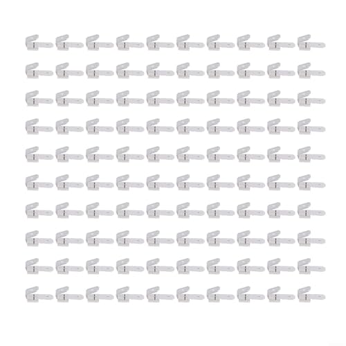 25 50 100pcs X Doppelpackgyback Spatenanschlüsse Doppelte Hackgyback -Spatenverbinder Industrielle Elektrische Kontrolle (100PCS) von FABULETTA