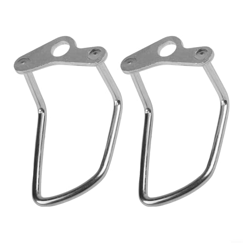 2PCS Rear Derailleur Protection Racks Stainless Steel Bike Derailleur Guards (silver*2) von FABULETTA