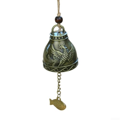 3PC -Kopfhörerabdeckung Gartengarten Wohnkultur Metallkupferschmuck (Phoenix) von FABULETTA