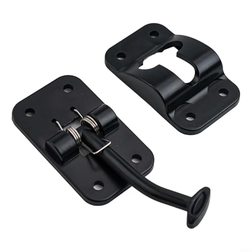 Camper-Türschließerfänger Trailer-Camper Linkshänder Türschließer (Left button - Black) von FABULETTA