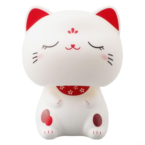 Car Ornament Solar Automatisches Nicken Süße Katze Home Dekoration (B) von FABULETTA